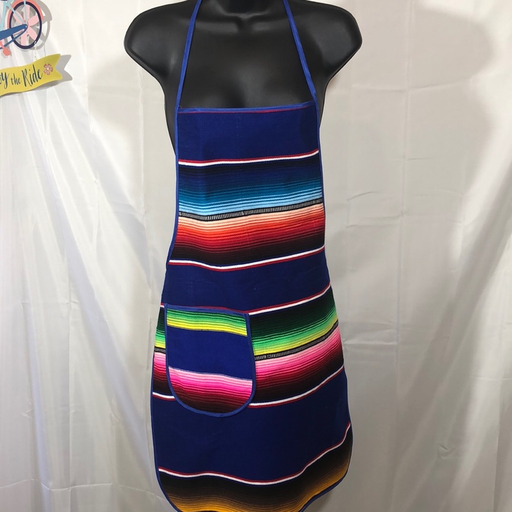 Oxaca multi colored apron